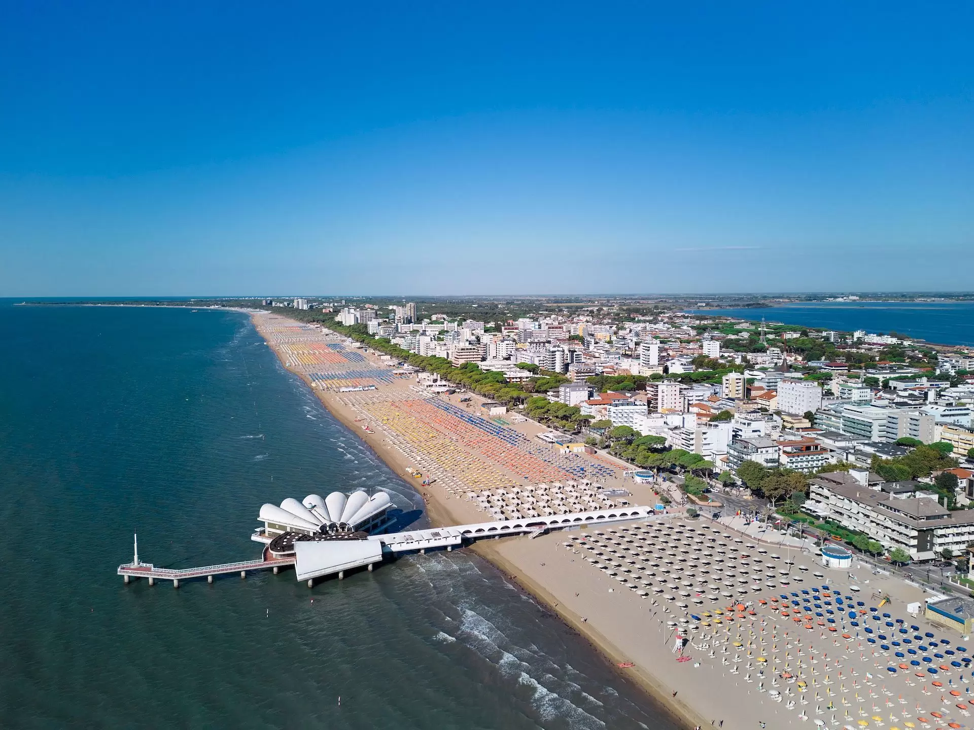 Lignano tengerpart