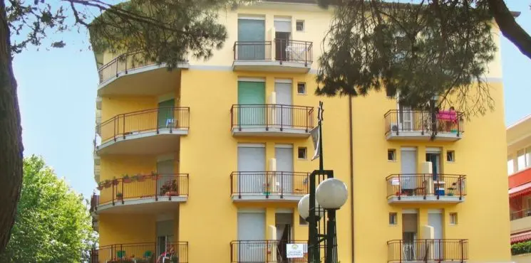 Delfino apartmanház/ Spiaggia